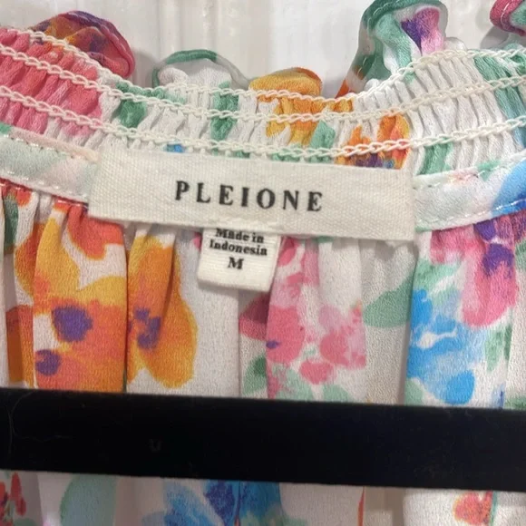 Pleione Multicolor Floral Blouse - Picture 2 of 4